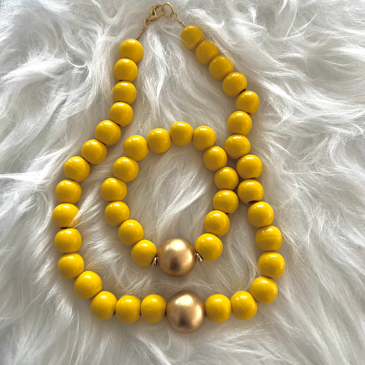 Mariel Yellow Set - Georgie Rosario Jewelry and more...