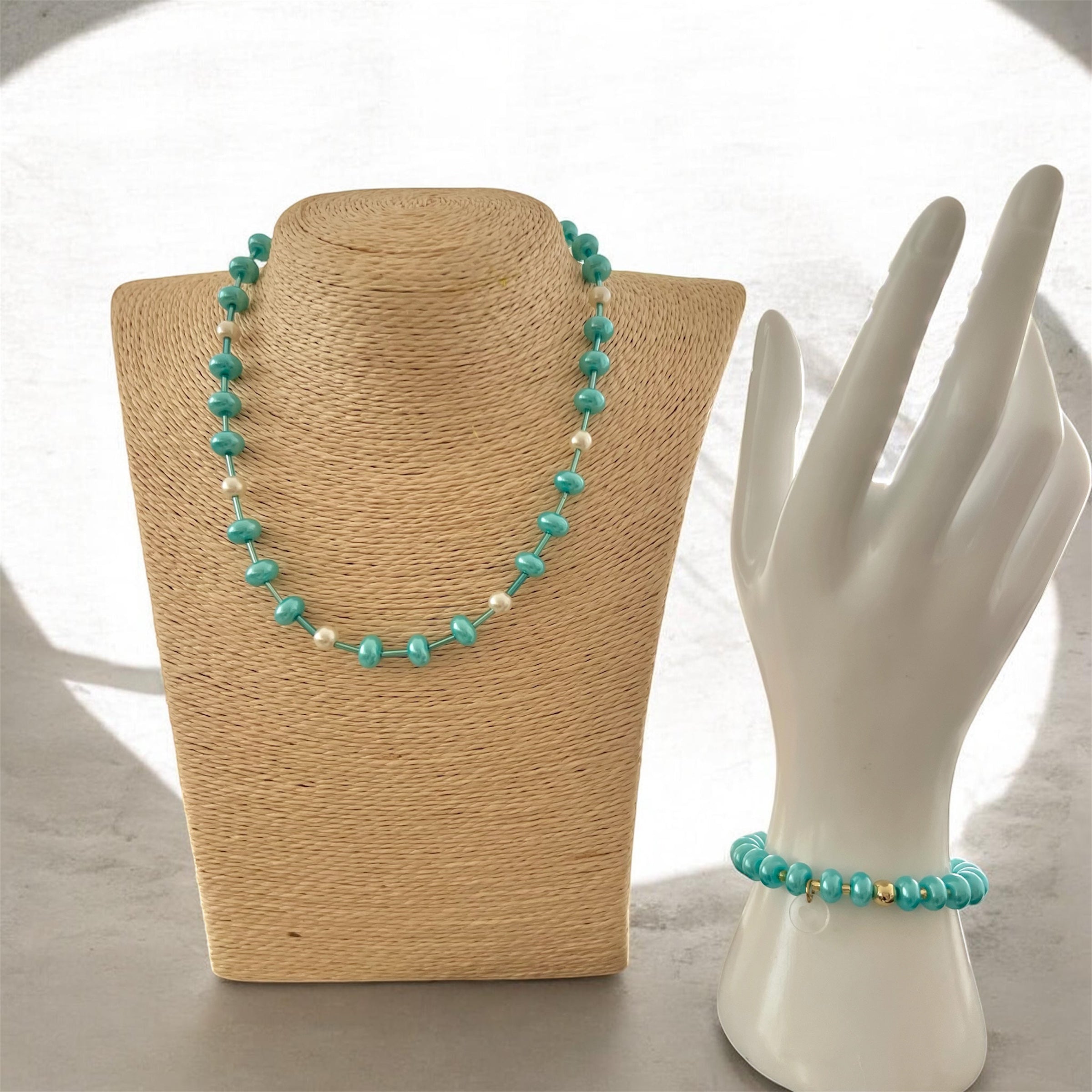 Baby Blue Brigitte Set - Georgie Rosario Jewelry and more...