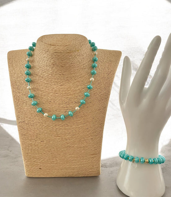 Baby Blue Brigitte Set - Georgie Rosario Jewelry and more...