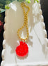Red Shell Necklace - Georgie Rosario Jewelry and more...