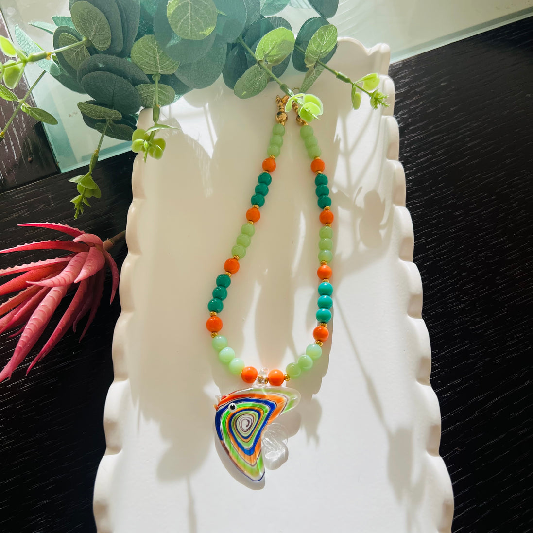 Sunset Fish Choker - Georgie Rosario Jewelry and more...