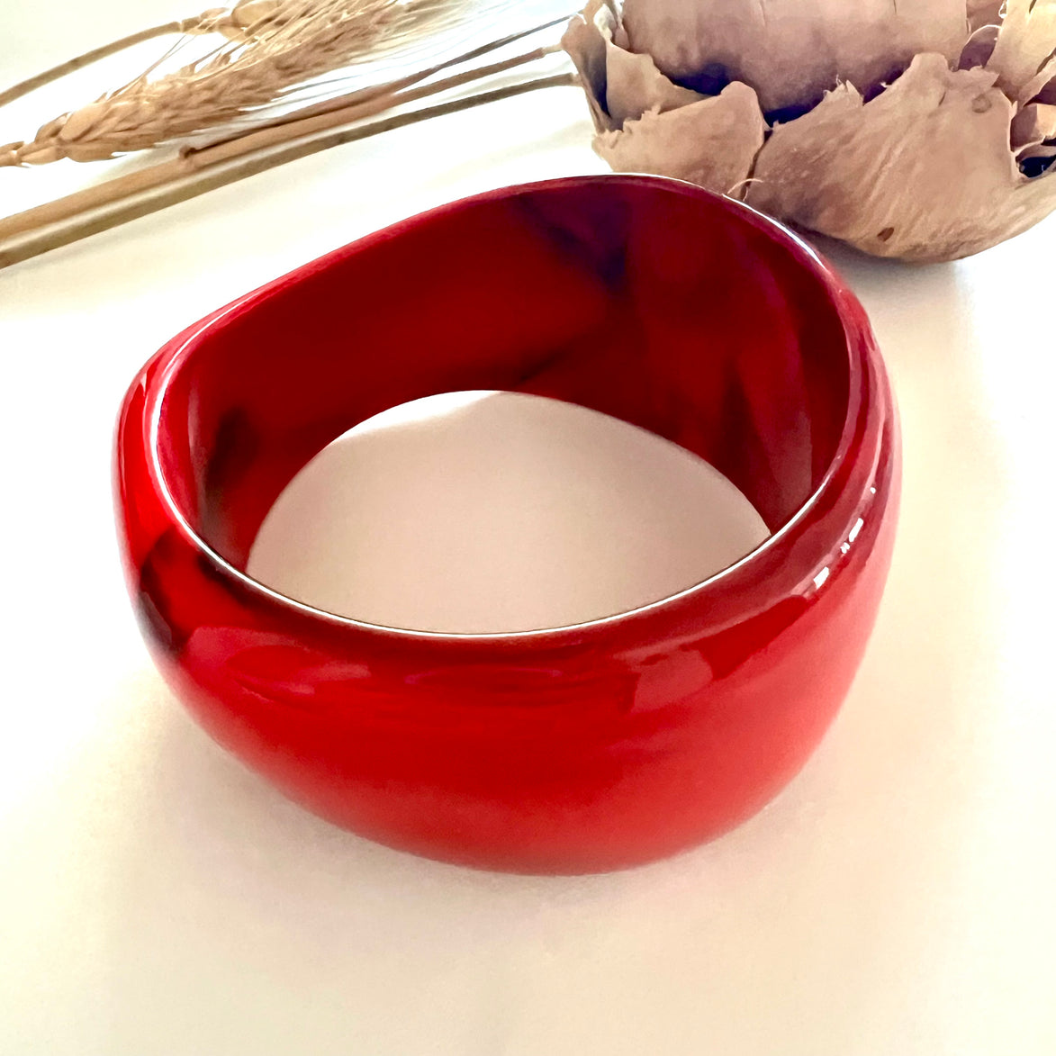 Red Autumn Bangle