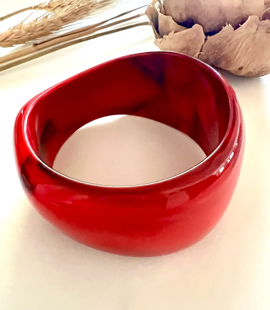 Red Autumn Bangle
